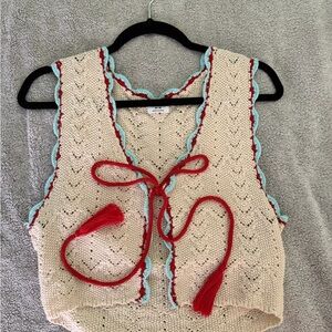 Crochet Tie Tank